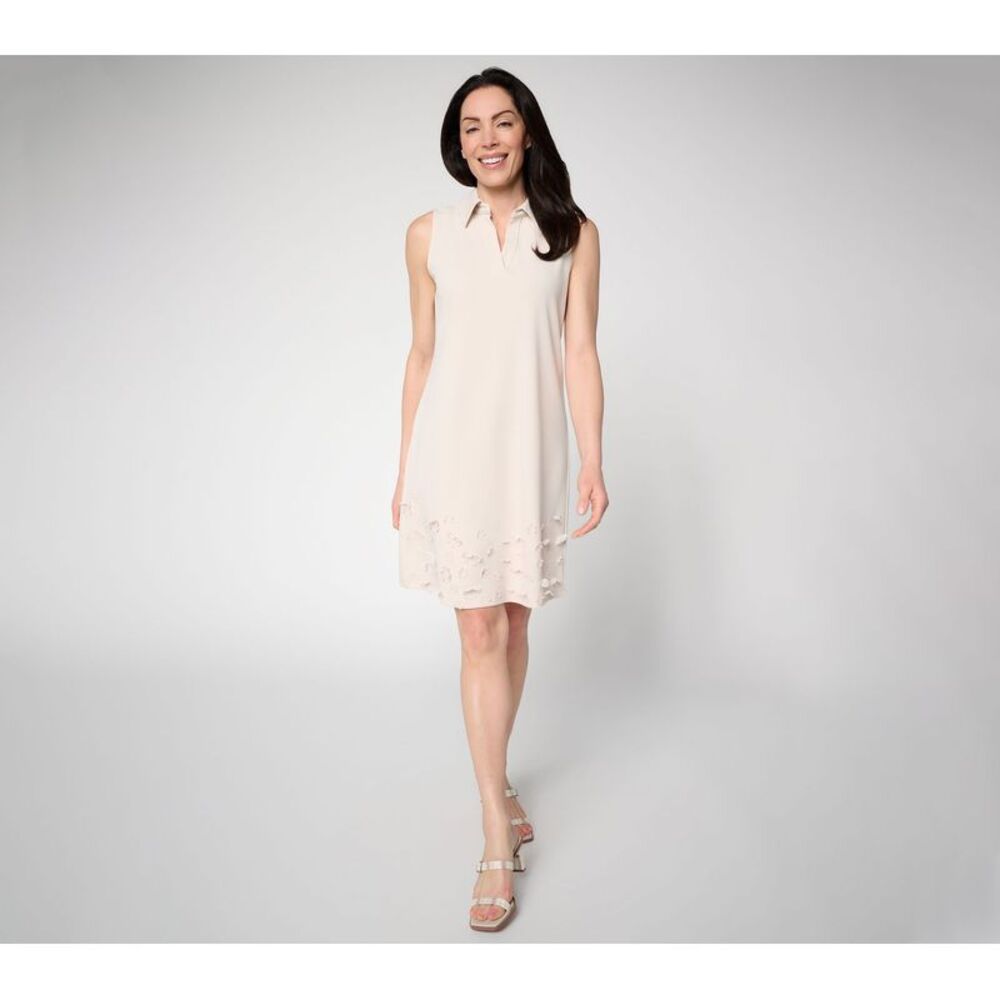 Dennis Basso Women's Petite Dress PS Make Your Selection: FLoral Pink A728022